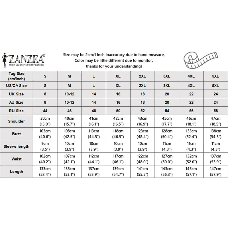 Bohemian Long Dress Woman Casual Loose Solid Color Sundress 2026 ZANZEA 5XL Fashion Summer Beach Vestidos Ruffles Long Robe